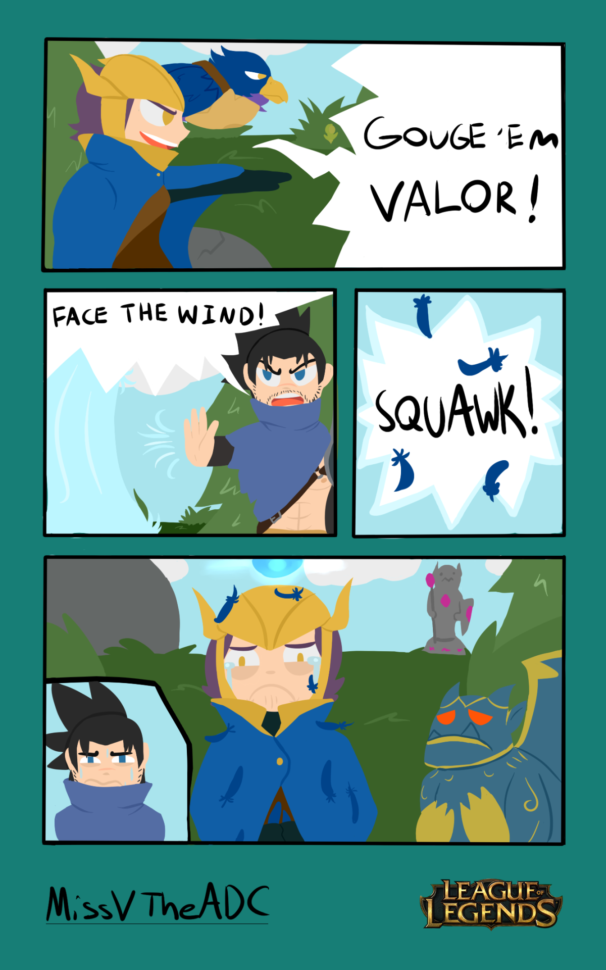 ask-the-wings-of-demacia:  Well this was my entry for the contest. 1 day rush job