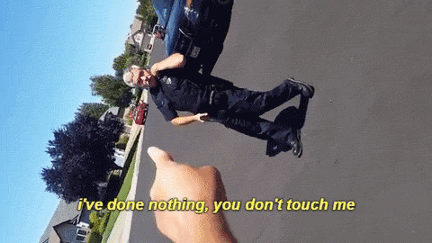 bruhdeci:  darkareolas:  dontshootus:  He’s been following him with gun in his hand repeating 