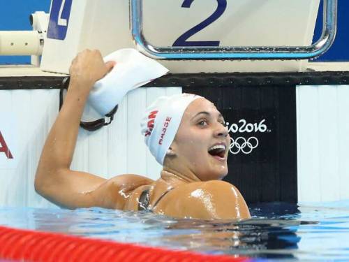 Kylie Masse wins a bronze in the 100m backstroke!Canada’s Medal Count: 0 Gold, 1 Silver, 3 Bro