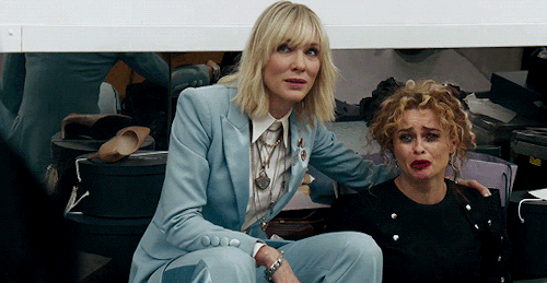 rooeymara:Cate Blanchett in the Ocean’s 8 first trailer