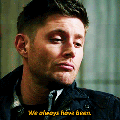 crossroadscastiel:  aypotayla:  #CAN WE TALK ABOUT HOW DEAN WENT FROM PSYCHO DICTATOR