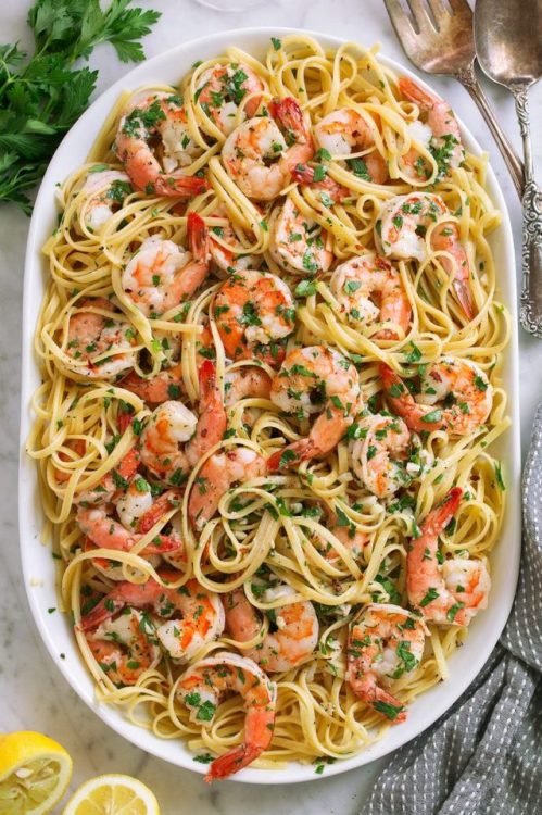 savorytoothgirl:  Shrimp Scampi