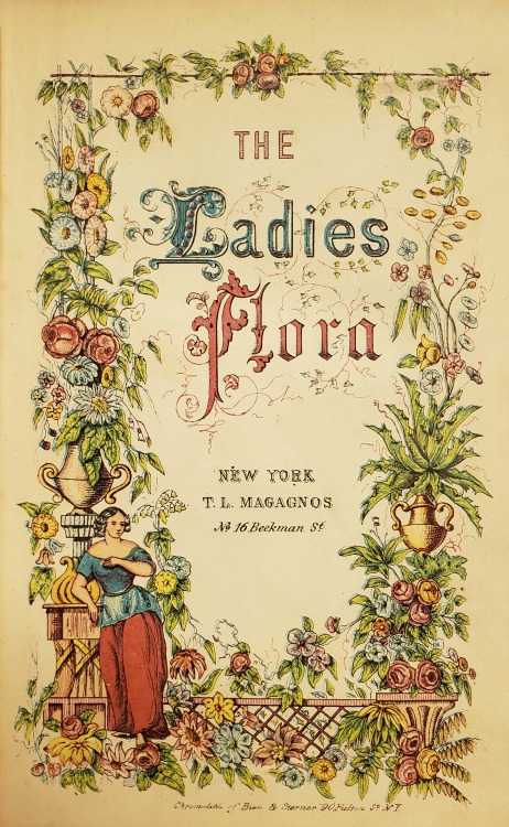 From: Newman, John B. The ladies’ flora. New York : T.L. Magagnos, 1850sQK50 .N5