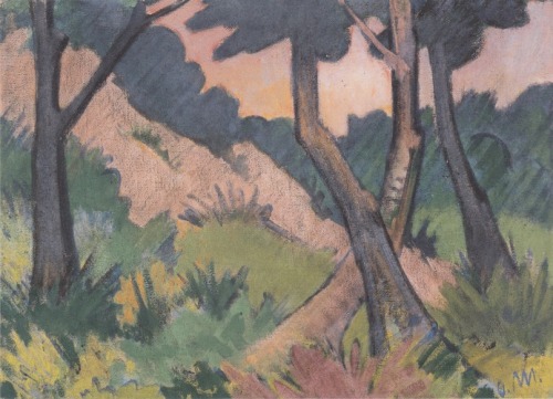 Landschaft Iii, 1924, Otto Mueller