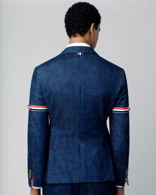 … red, white, and blue …thom browne new arrivals. discover now, at bit.ly/37p7