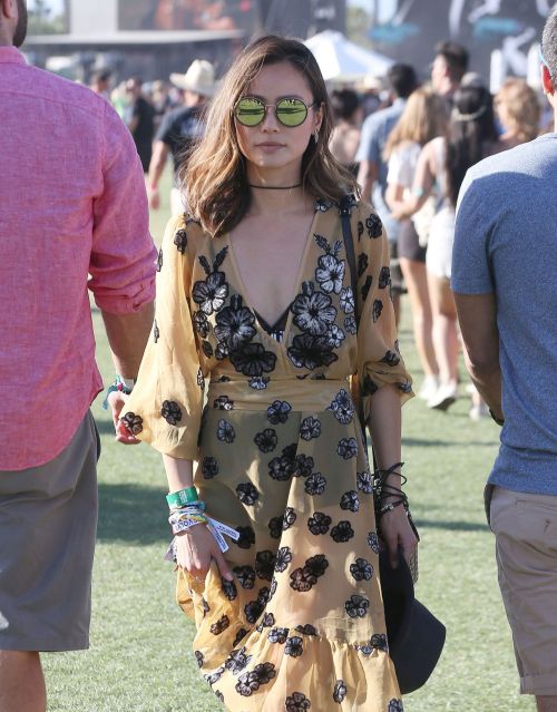 a-z-celebrities:    Jamie Chung at Coachella 2016 week 1 day 2 in Indio..
