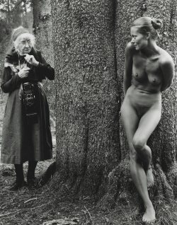  Imogen Cunningham and Twinka Thiebaud by Judy-Dater, 1974 