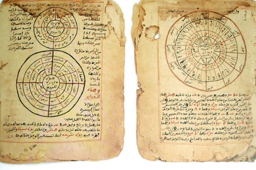 fyeah-history: The Timbuktu Manuscripts showing both mathematics and astronomyTimbuktu Manuscripts o