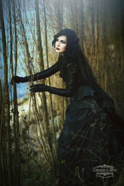 gothic-culture:  Model: Mademoiselle Karma