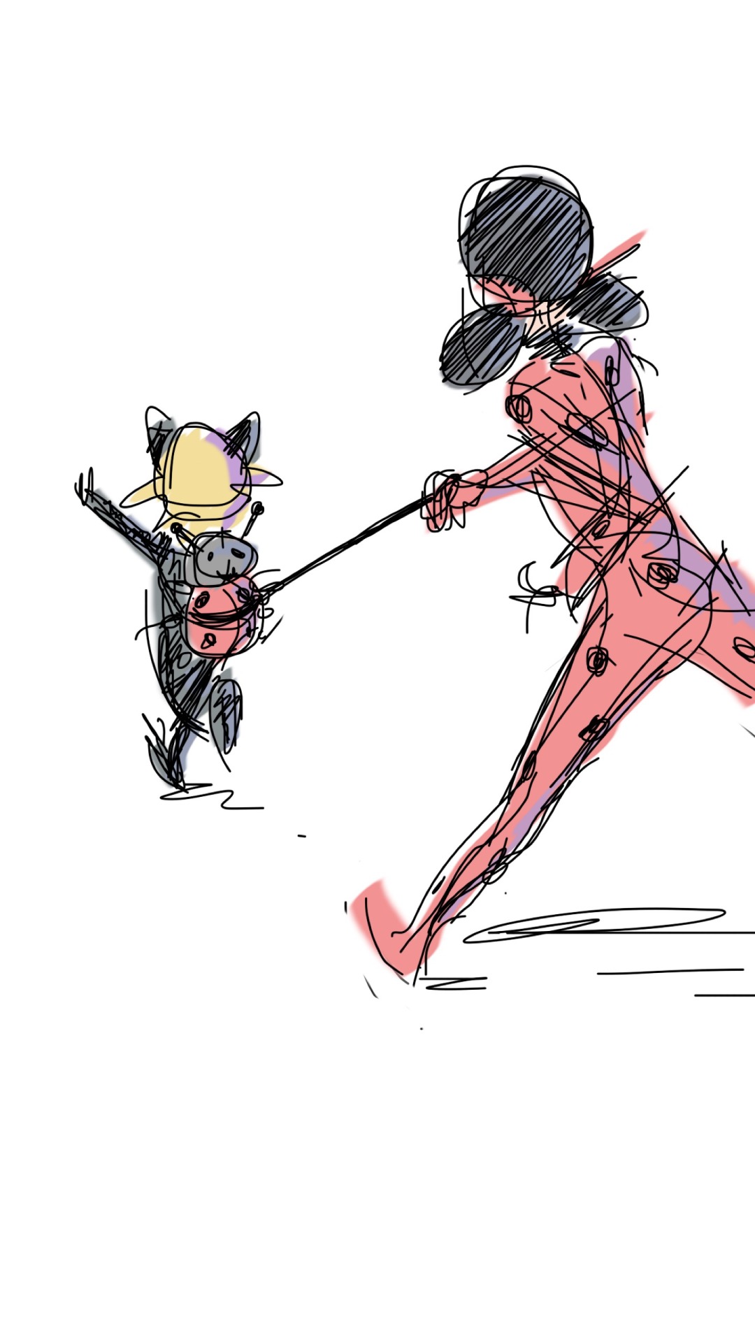junryou:  I saw a child at Disneyland today who had a ladybug kid-leash on, and OF
