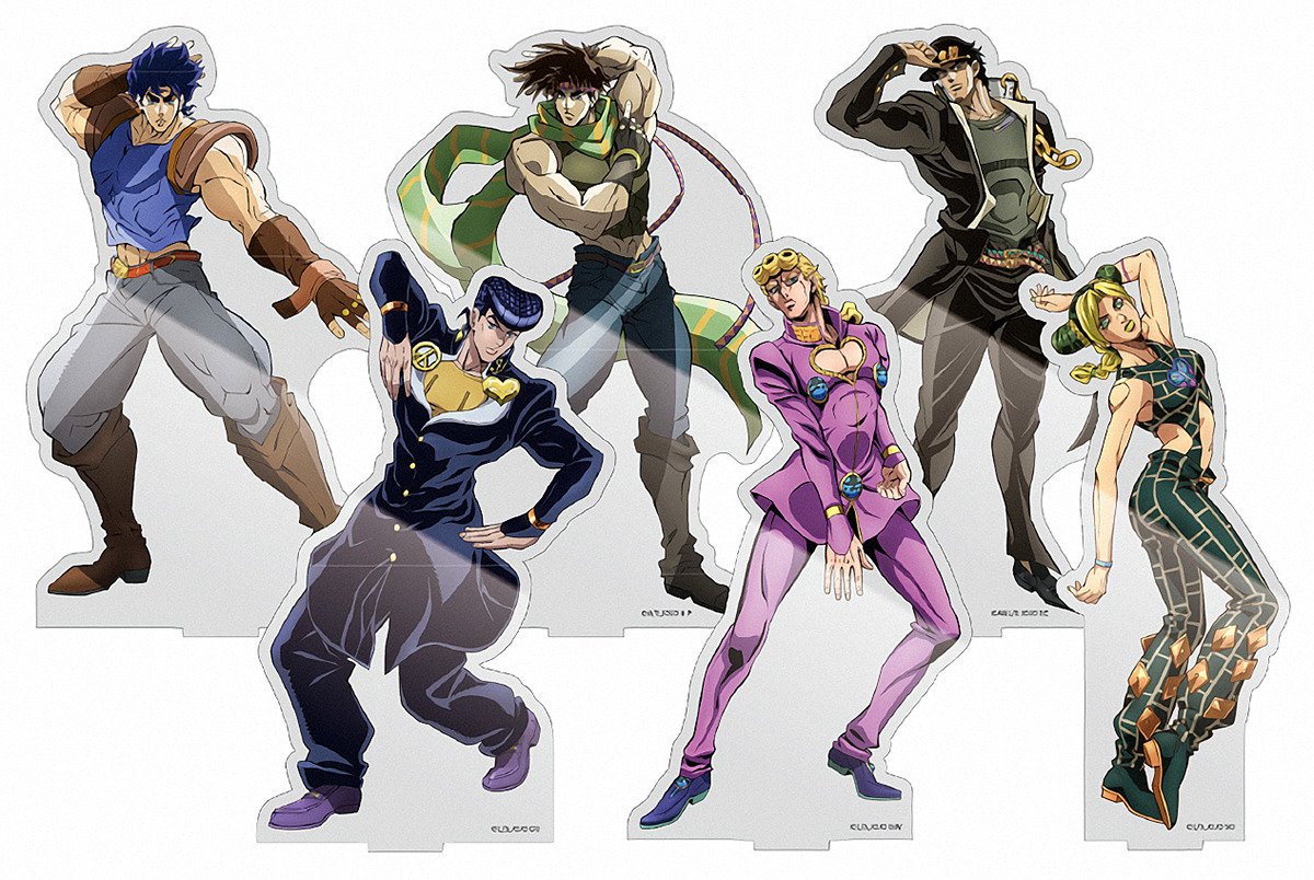 JJBA City Hall」 — I think the promotional pics for the JoJo