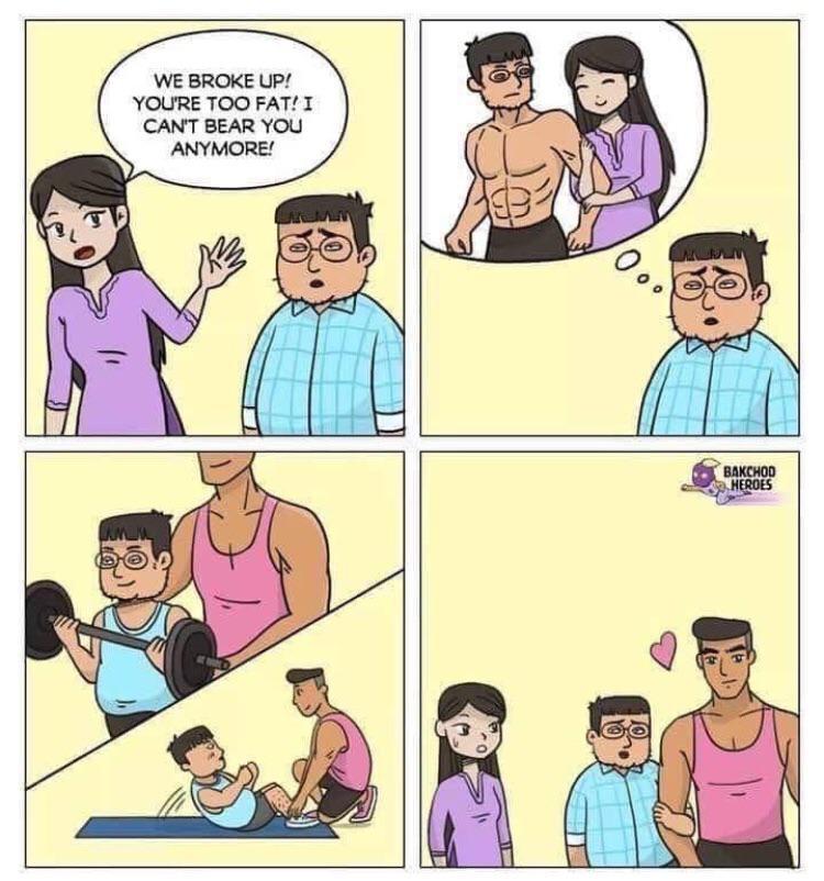 ransolmcasterfo:
“gay-irl:
“Gay_irl
”
I’m having an absolute fucking fit over this?????
No—okay the subversion is great and I love it but he’s still fat!!!!
The punchline wasn’t that he got skinny and ripped and the ex regretted it, it wasn’t even...