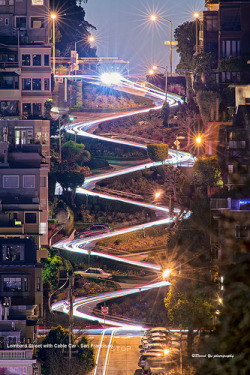 specialcar: Lombard Street with Cable Car