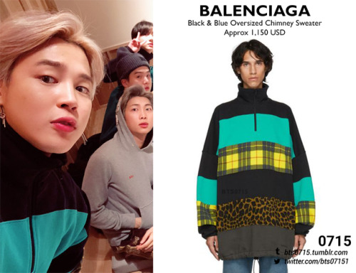 BTS FASHION/STYLE FINDER — 190218  Jimin : Official Twitter Update