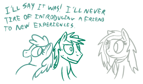 Quick doodlecomic to cap off the Spesmare adventures (for now), featuring a guest apperance by Pablo