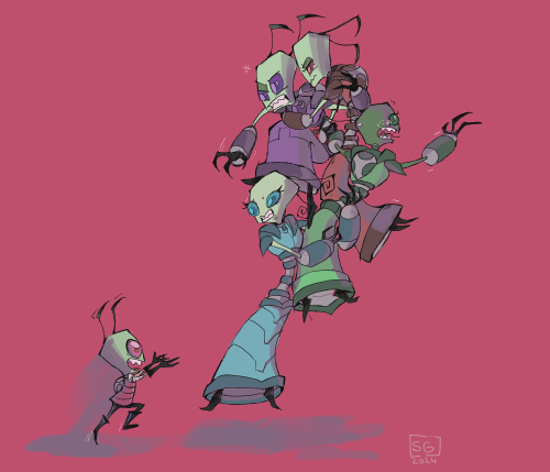 invaderlazagna - Visitors of the stars call for the bill.