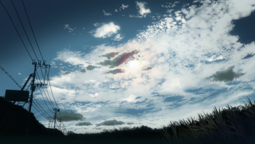 ghibli-collector:The Heavens - Art from Makoto Shinkai’s 5 Centimeters Per Second (2