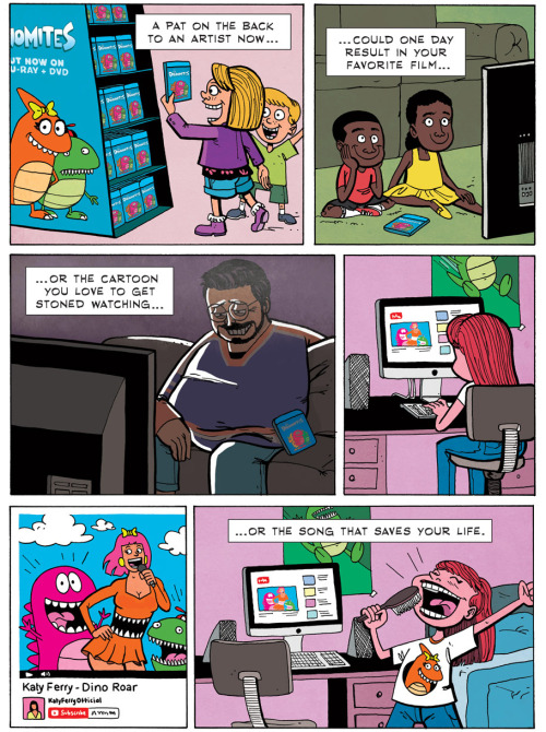 lil-perverted-princess:zenpencils:KEVIN SMITH: It costs nothing to encourage an artistIMPORTANT