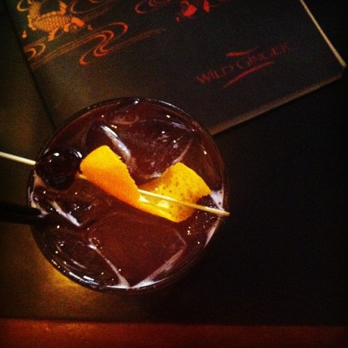 unapologeticepicurean:  I think this was their version of an old fashioned. It’s awesome! #coc