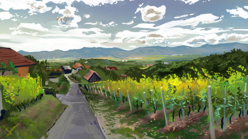  catching up - PleinAirpril Days 4-6 from MapCrunch and WindowSwap~2hrs each 