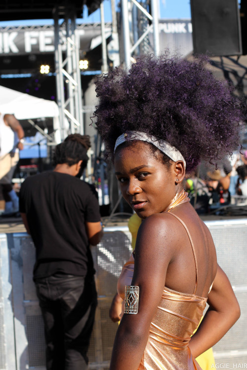 aggienes:  Purples of Afropunk 2016 by Aggie_nes (IG) Aggie_hair (IG) Aggienes (Tumblr) Please tag models  @lets-tumblee 