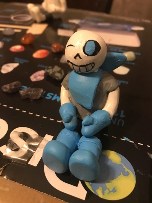 All Painted On Blue
