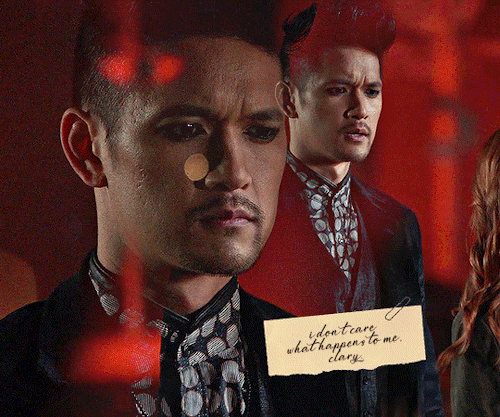 magnusedom: FAVORITE CHARACTER MEMEFive episodes [3/5]: MAGNUS BANE in SHADOWHUNTERS (2.10) “BY THE 