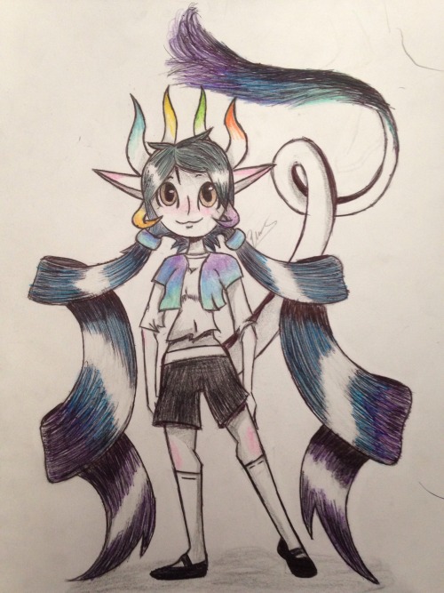 This Is My OC For Now On. And I Hope You Like It Love You All~