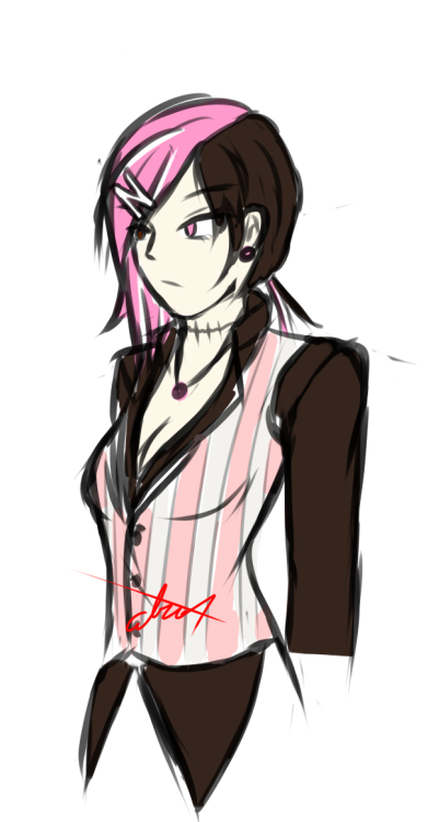 notatrox:  RWBY Resurgence AU Neo and Emerald i wanna work on Emerald’s hair more, tis so hard…. 