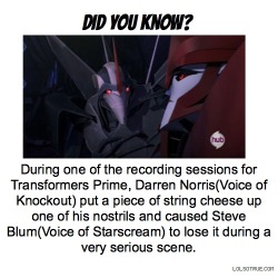 ask-dr-knockout:  miscreant-seeker:  I swear this is true. Steve Blum himself told me!   My favorite story told haha