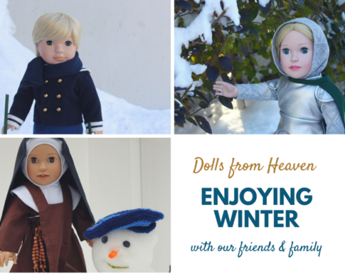 Dolls from Heaven loves enjoying the Season of Winter, which Jesus was born during! Dollsfromheaven.