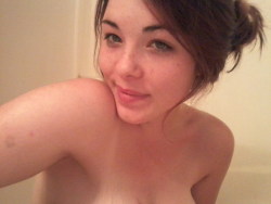 sluttywifeforyourenjoyment:  Taking a bath