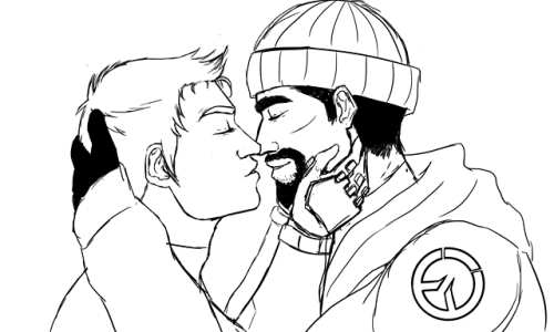 takojacky:  I doodled a thing! (Fuck the overwatch logo btw) Happy Valentines Month!