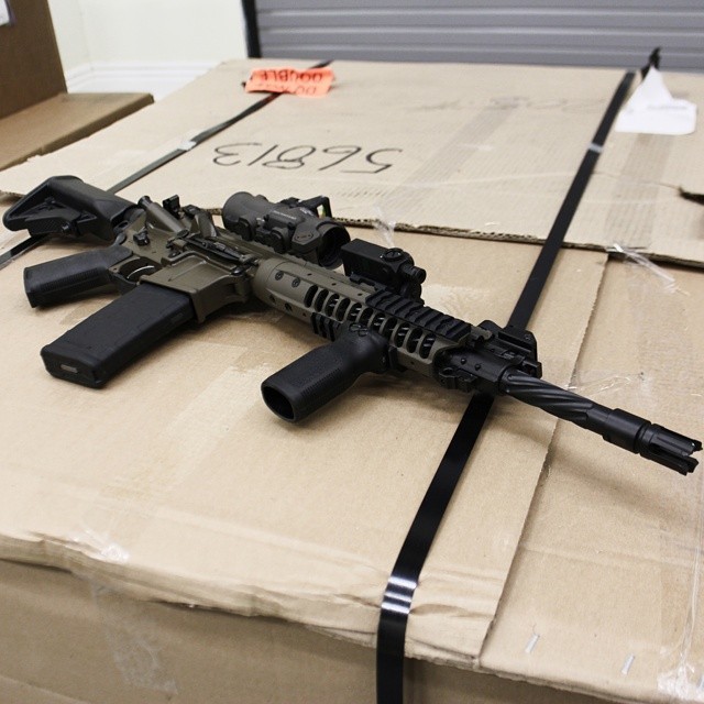 knesekguns:  Here is the Elcan SpecterDR on a LWRC IC with LaserDevices DBAL #guns