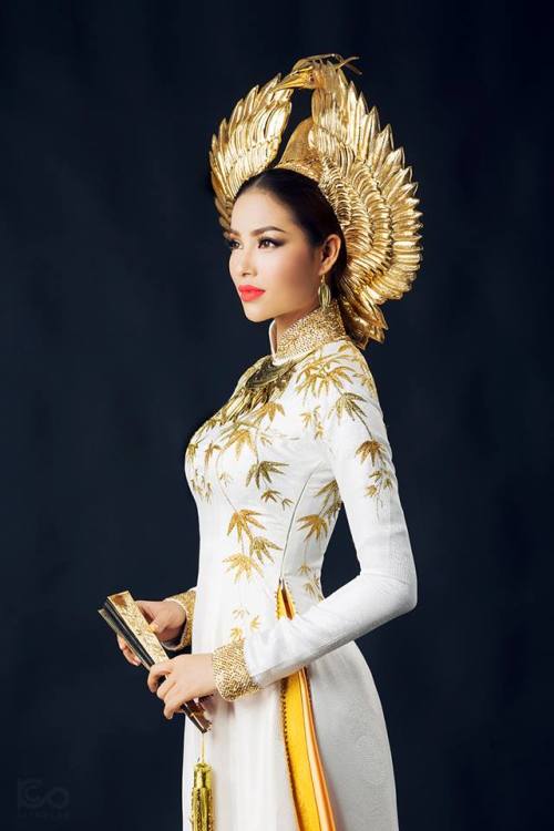 rawrilikefood: 2015년12월10일. Miss Vietnam Universe Ao Dai part II.