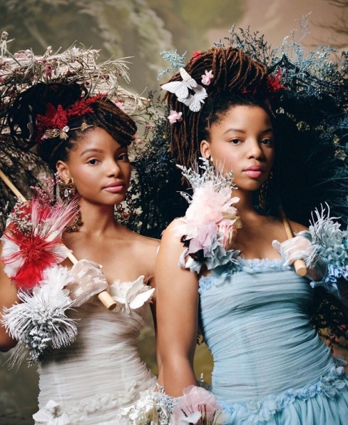 thesoulfunkybrother:  -  Rodarte portrait Series: Women that inspire us  ChloeXHalle.Ph. Autumn de Wilde
