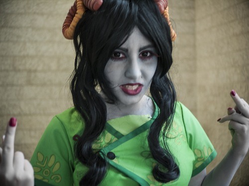 yugophoto1:  Homestuck-  Handmaid Photoshoot DamaraMegido - The Handmaid Photography by me.