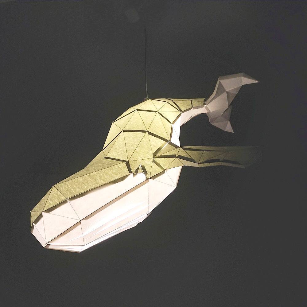 possit-de-tenebris: sosuperawesome:  DIY Papercraft Lamps by OWL Paper Lamps on Etsy