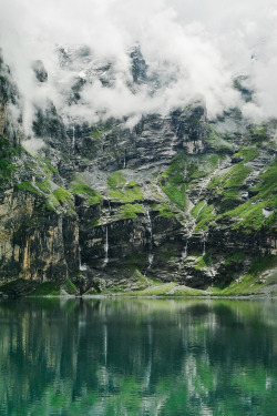 expressions-of-nature:    Öschinensee Lake, Switzerland  by Steffen Sauder 
