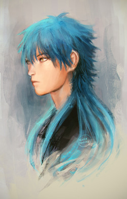 karekareo:  Aoba speedpaint before bed~ 