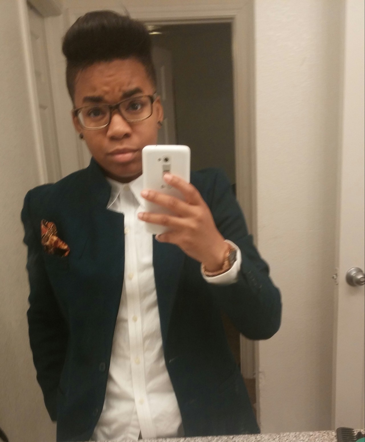 lesbiansthataresingle:  A lesbian with the right kind of hair products and liquor.