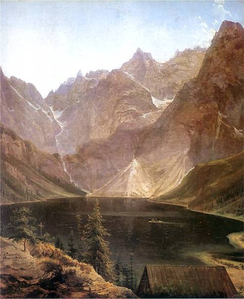 Jan Nepomucen GłowackiMorskie Oko Lake&ldquo;Jan Nepomucen Głowacki was a Polish realist painter
