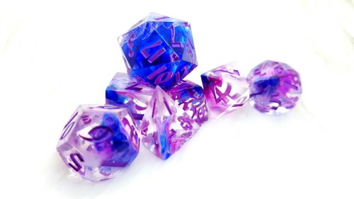 mariejacquelyn:Hey guys, I updated my Etsy shop with a bunch of new handmade dice!
