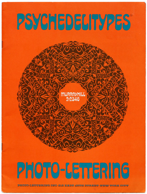 Psychedelitypes Photo-Lettering, 1968