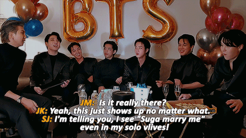 The Way That Their Conversation Went From Yoongi Marry Me Comments To Vegas Drive-through Wedding At