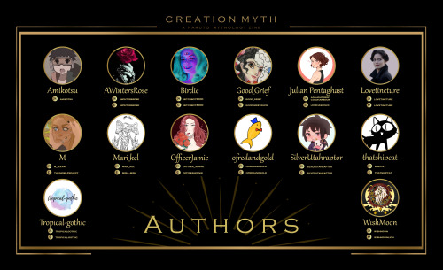 naruto-mythology-zine: Creation Myth: A Naruto Mythology Zine is happy to introduce OUR CONTRIBUTORS