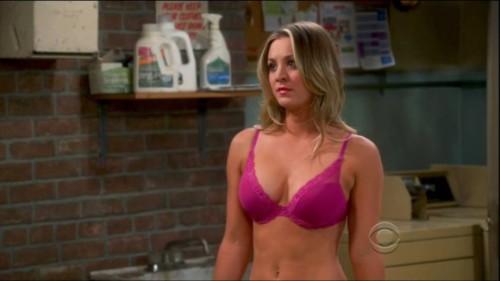 Kaley cuoco superman body paint