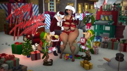 kane809:  kane809: “Lela'sChristmasParty“   All the Best for the Holidays! MerryChristmas-2016 =D 