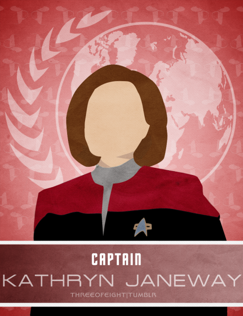 threeofeight:Sometimes I get bored? It was just Janeway and Seven based on the w13: tng ones and the