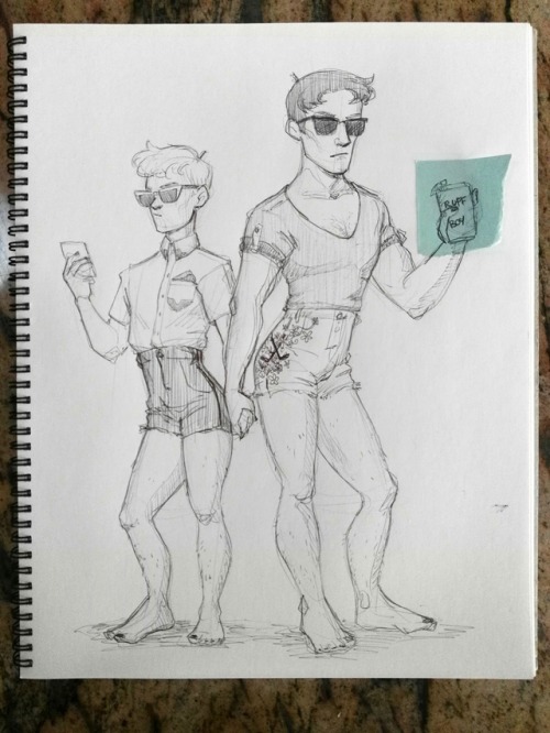 People seemed pretty jazzed about these fashionable boys is my last post so here they are in full.